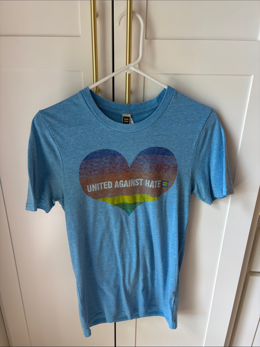 HRC.org rainbow t-shirt size small
